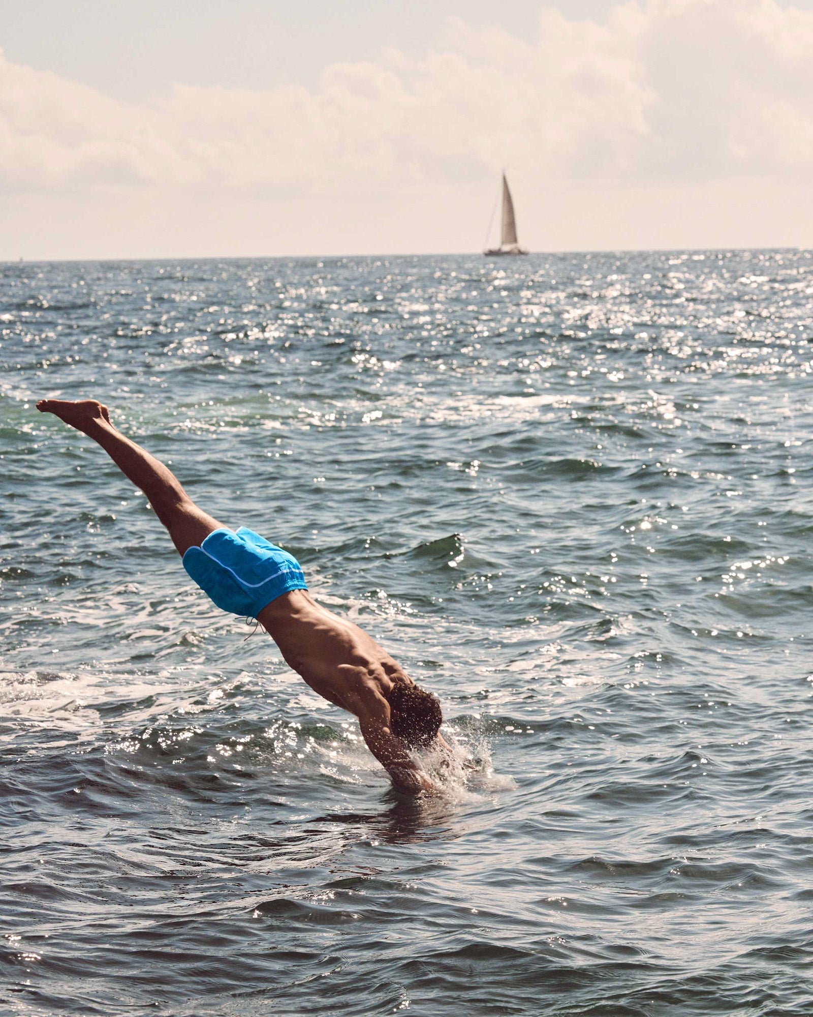 Maillot de bain Bleu horizon Ventura prism