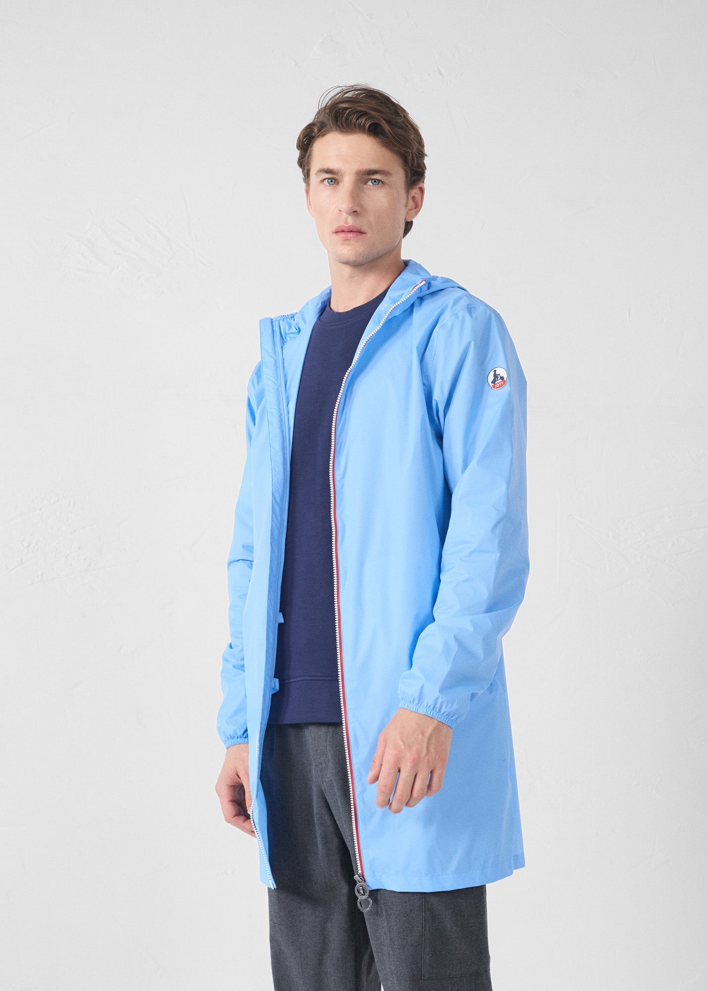 Imperméable long Bleu cristal Skye