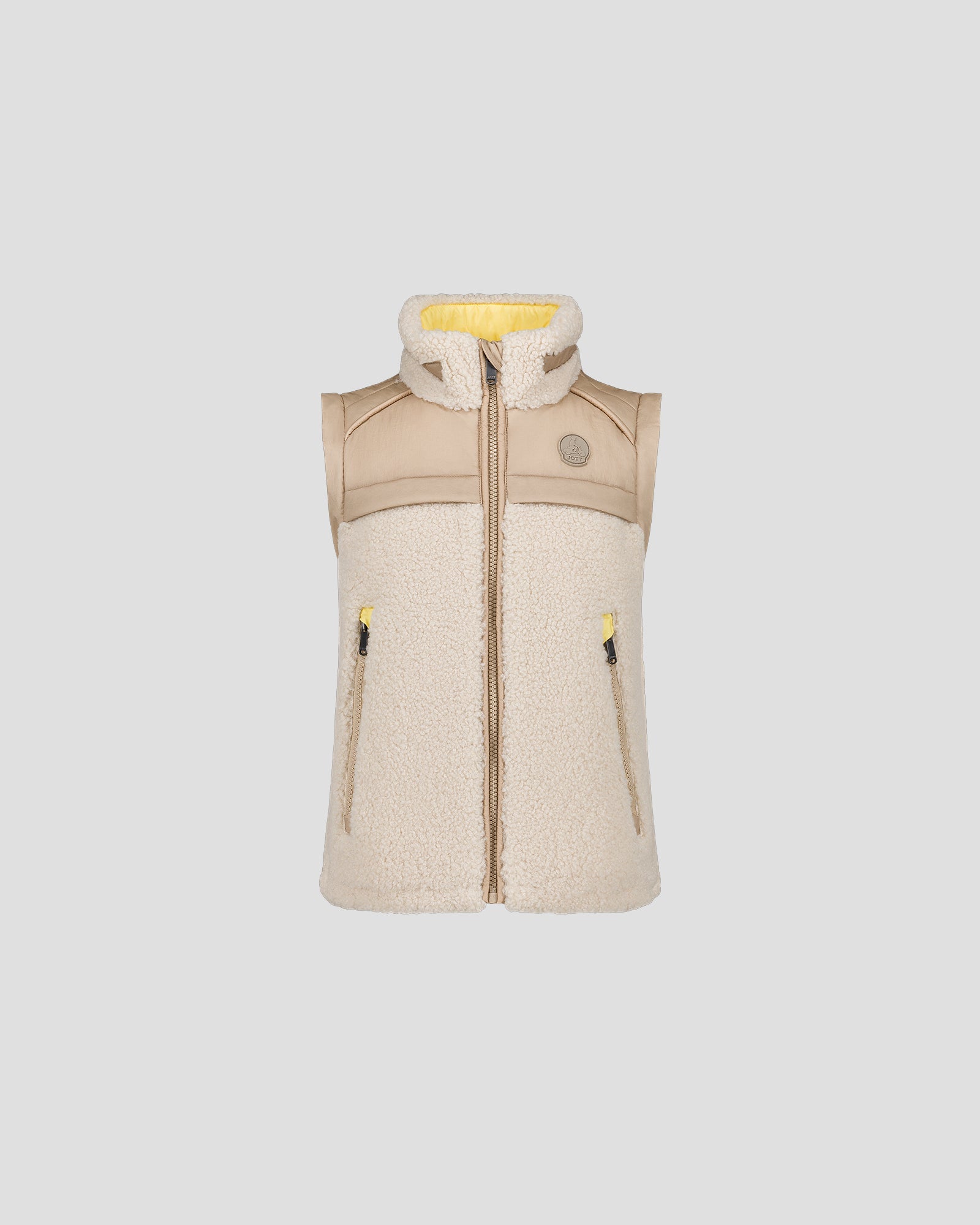 Doudoune enfant sherpa Naturel Erwan