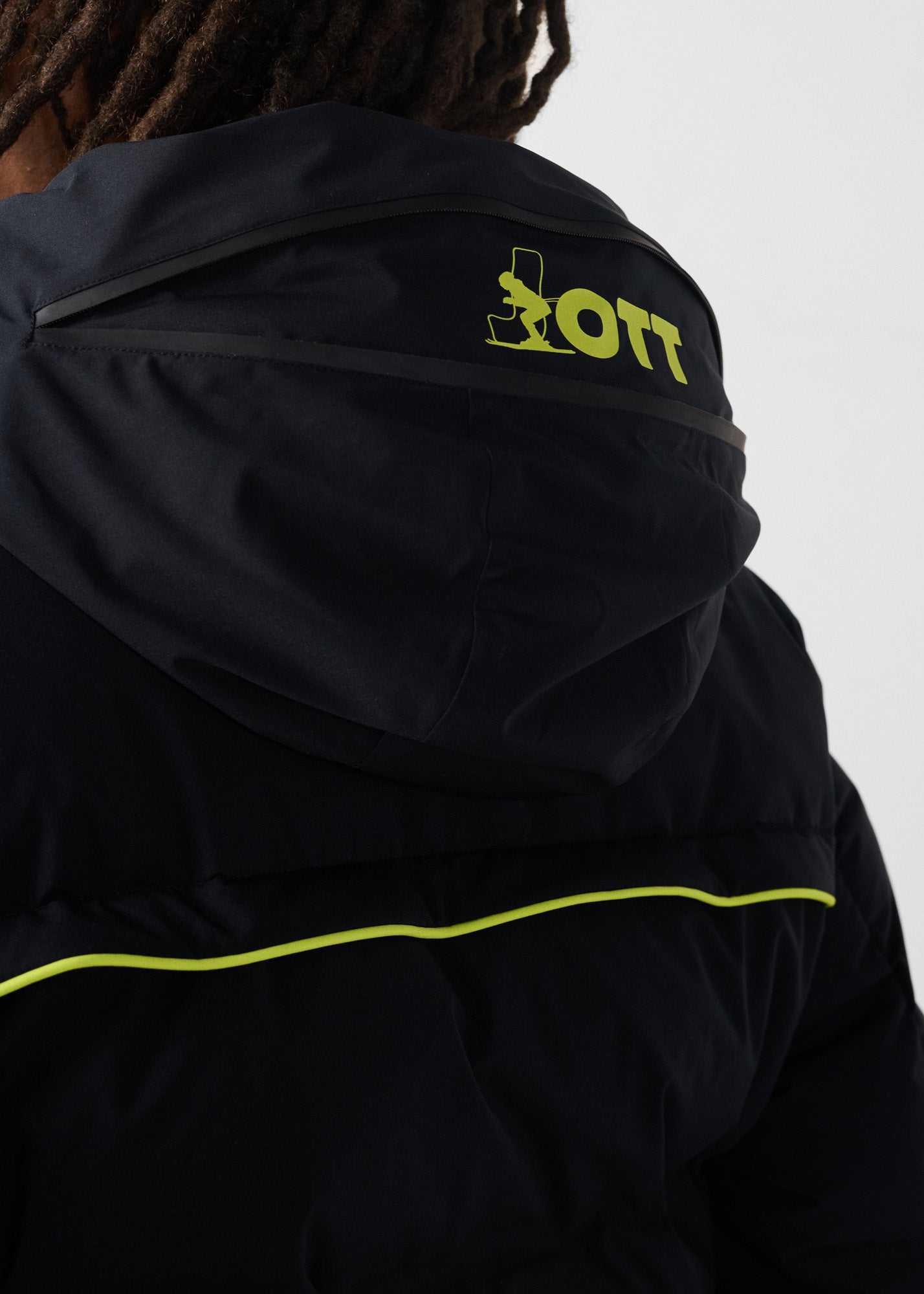 Veste de ski Grand froid Noir Sereis