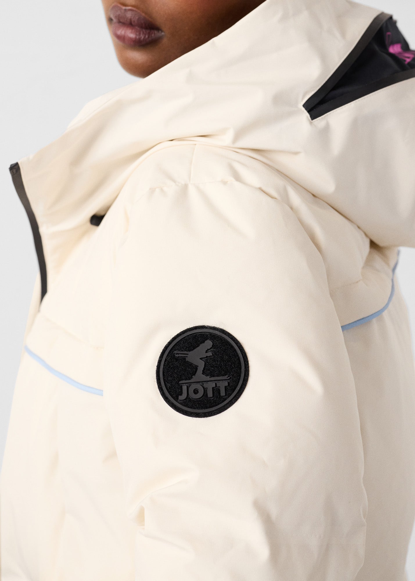 Veste de ski Grand froid Naturel Soldanelle