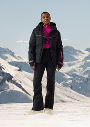Pantalon ski Imperméable Grand froid Noir Silene