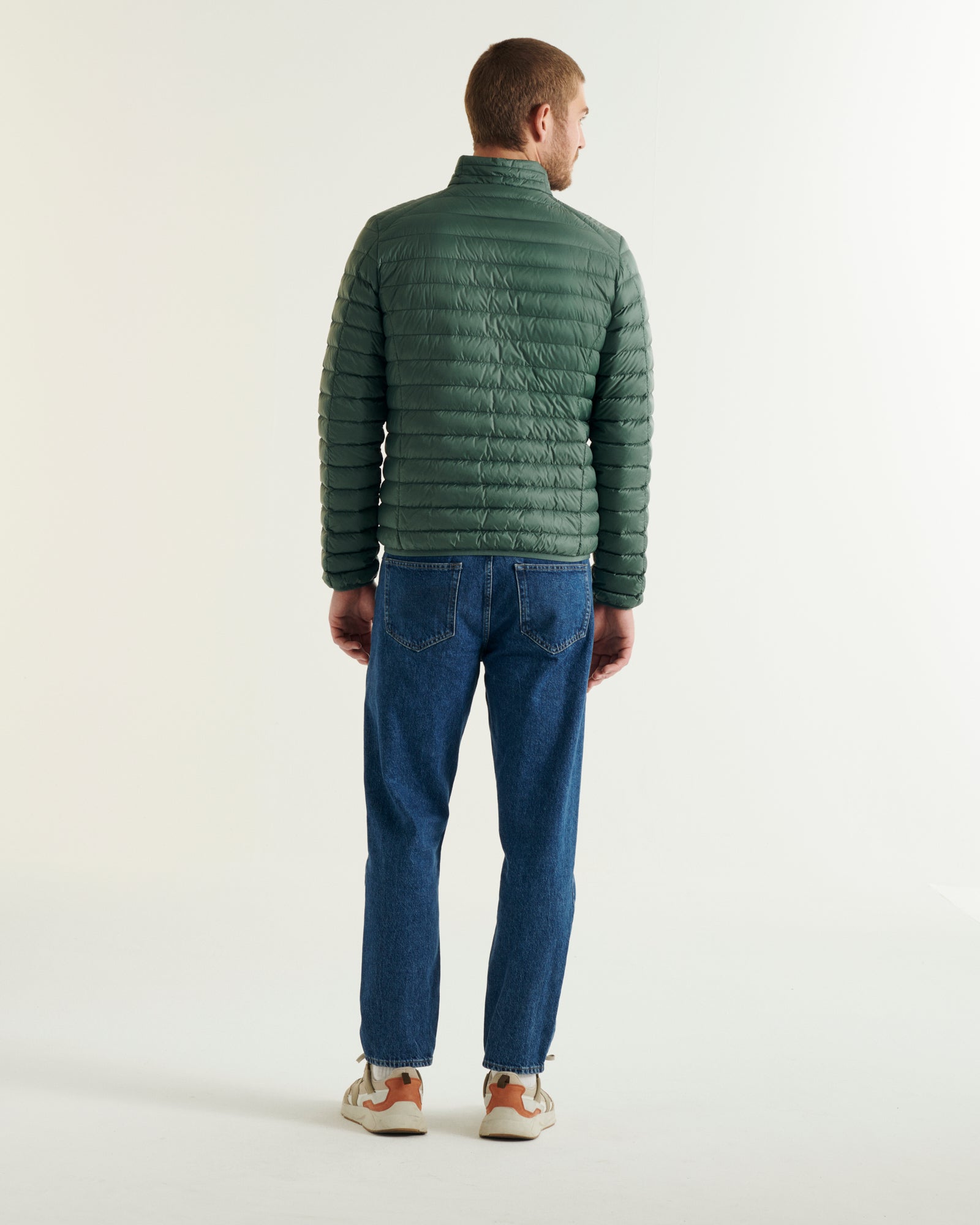 Doudoune légère Vert céladon Mat