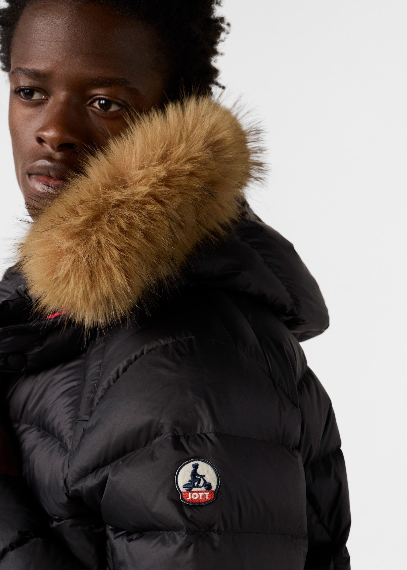 Doudoune à capuche Grand Froid Noir Prestige