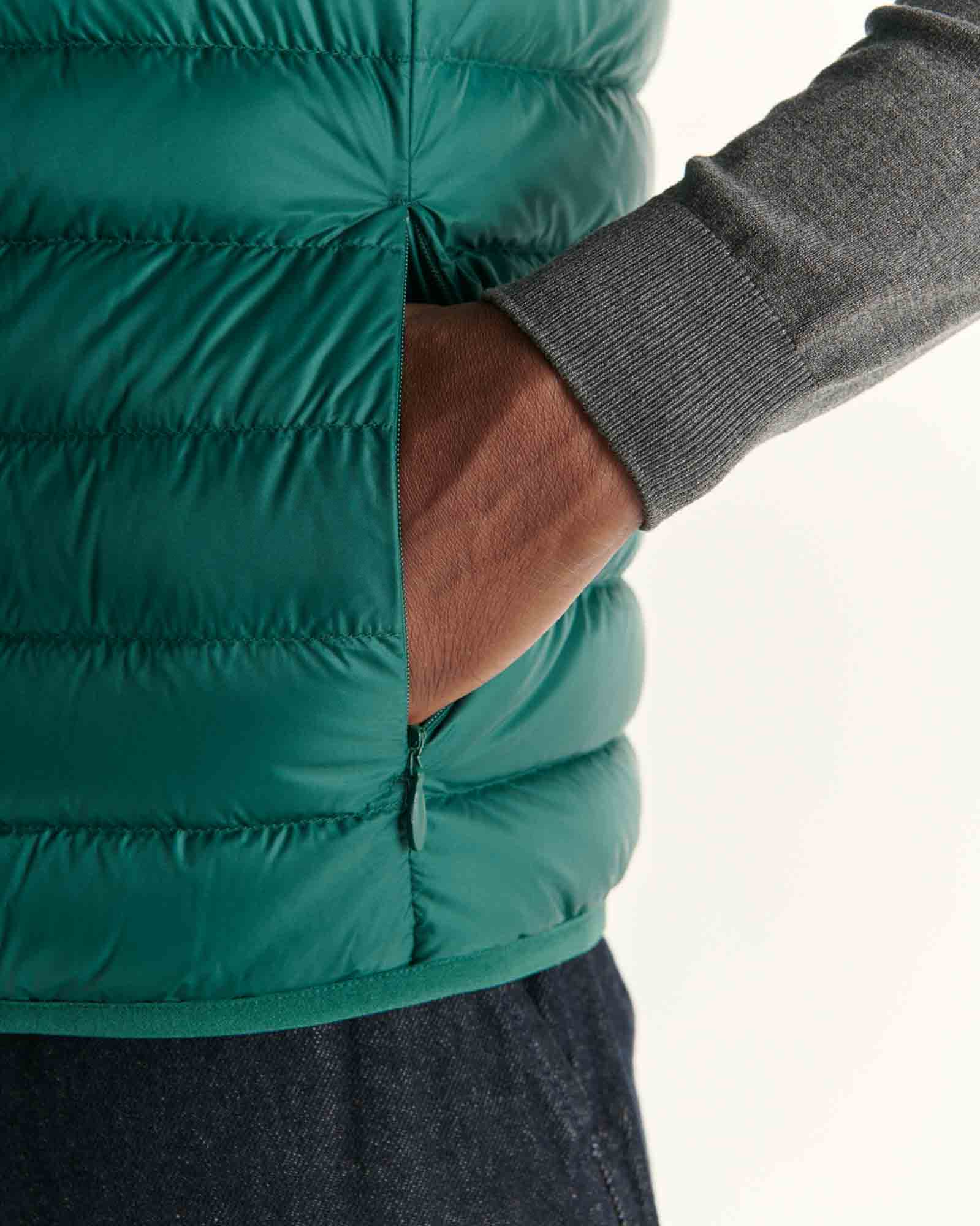 Doudoune sans manches Vert foncé Tom