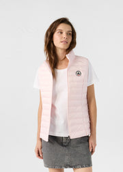 Doudoune légère sans manches Rose pétale Seda