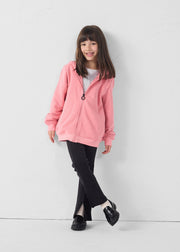 Veste enfant zippée à capuche Vibrant pink Arie