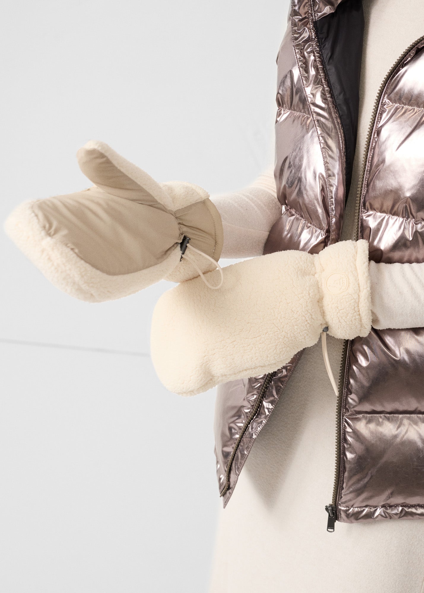 Moufles sherpa Naturel Blade