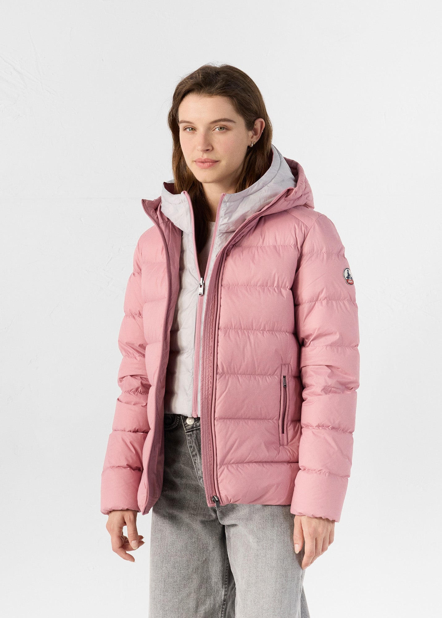 Doudoune confort Rose antique Johanne