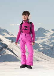 Pantalon ski Grand froid Rose électrique Prebois