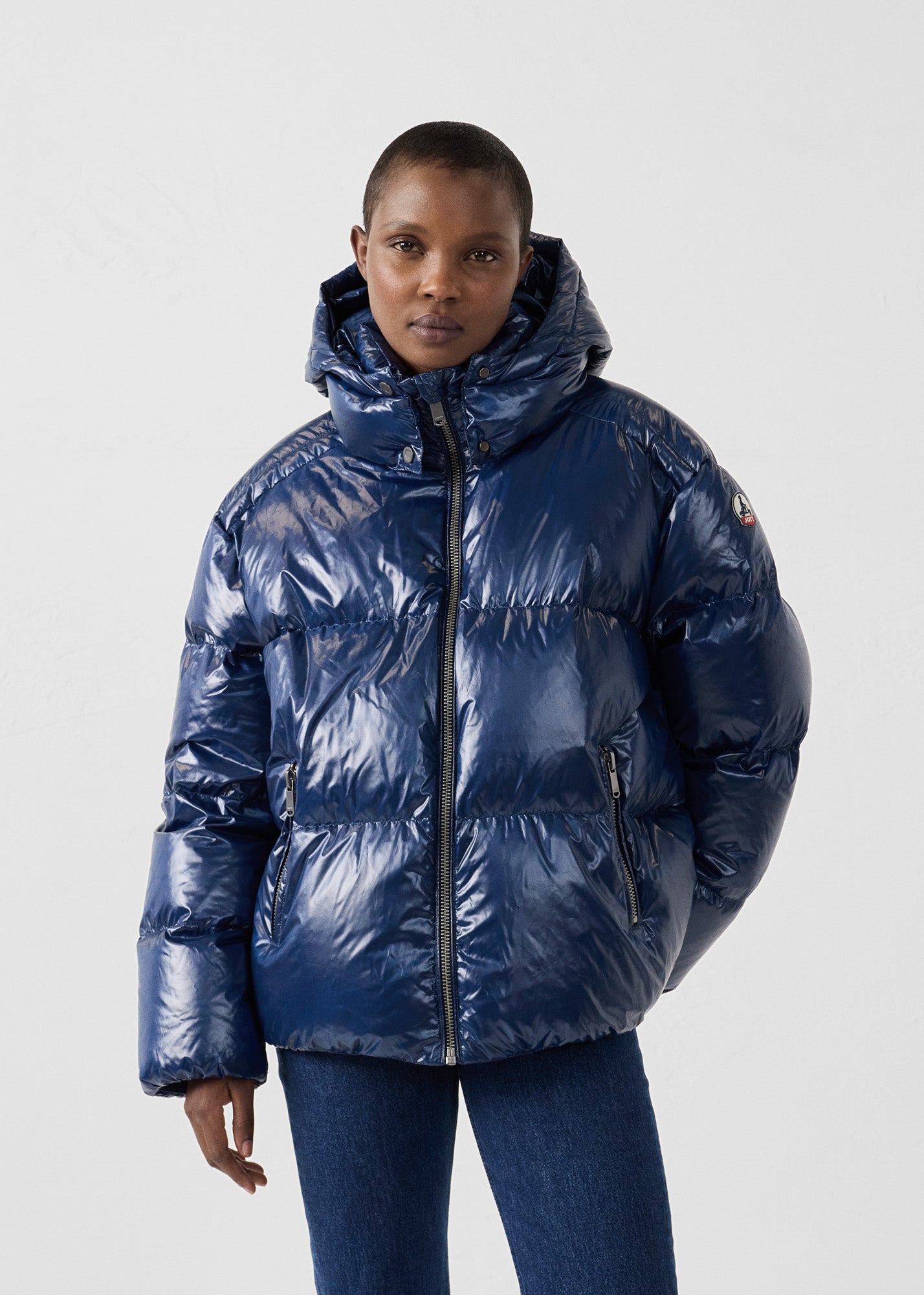 Doudoune Grand Froid puffer Marine Quinn shiny