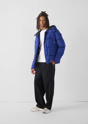 Doudoune Grand Froid esprit puffer Bleu cobalt Sanji