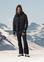 Veste de ski Grand froid Noir Sereis