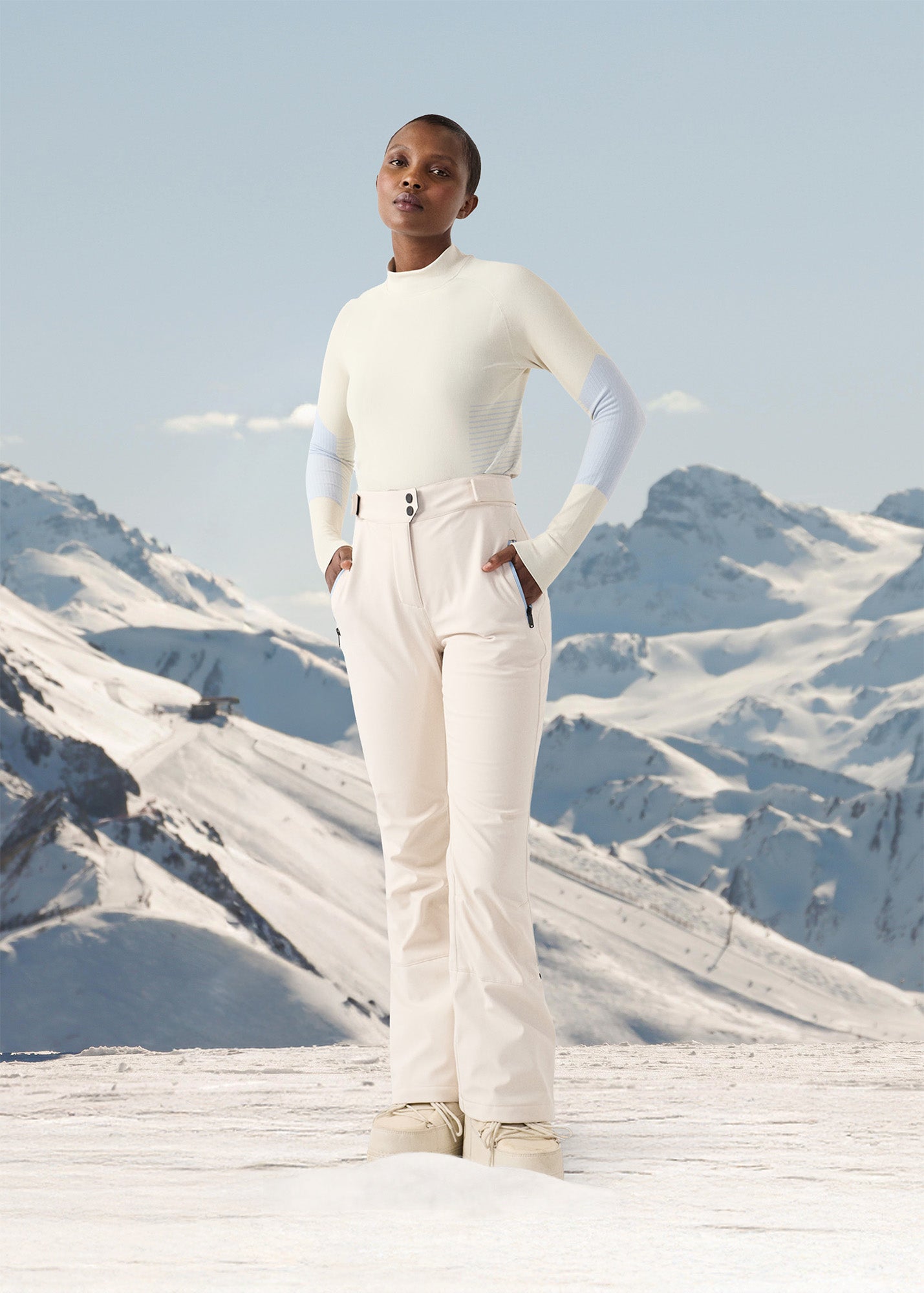 Pantalon ski Imperméable Grand froid Naturel Silene