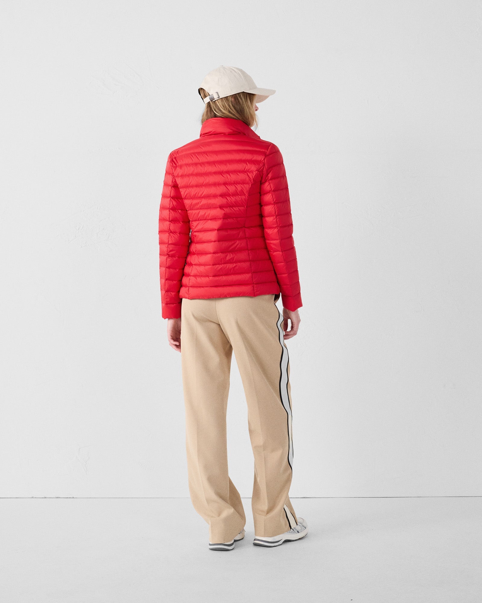 Doudoune légère Rouge carmin Cha