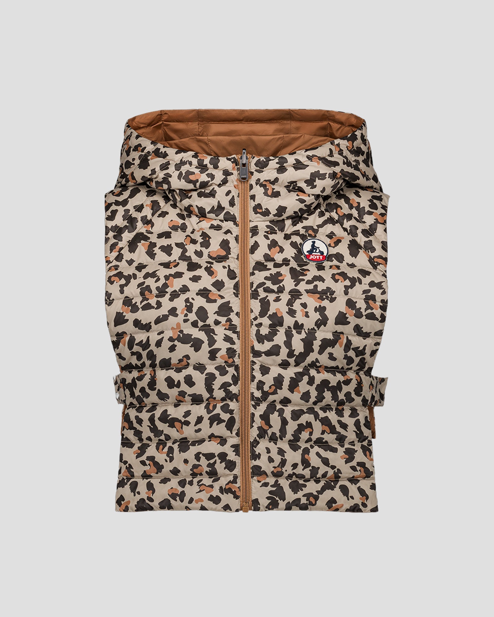 Capuche Leopard beige Alae print