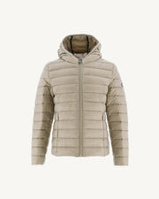 Doudoune légère à capuche enfant Beige Carla