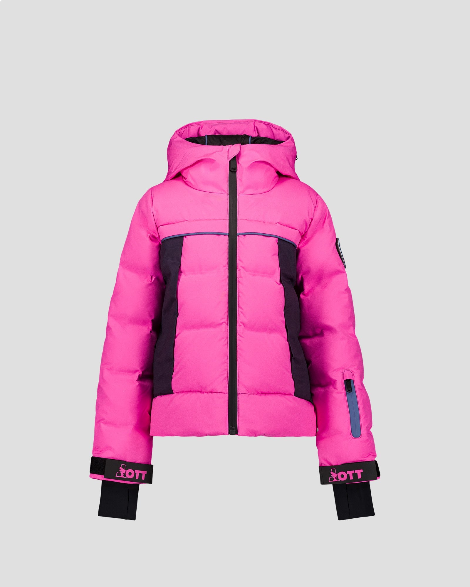 Veste de ski enfant Grand froid Rose électrique Cembros
