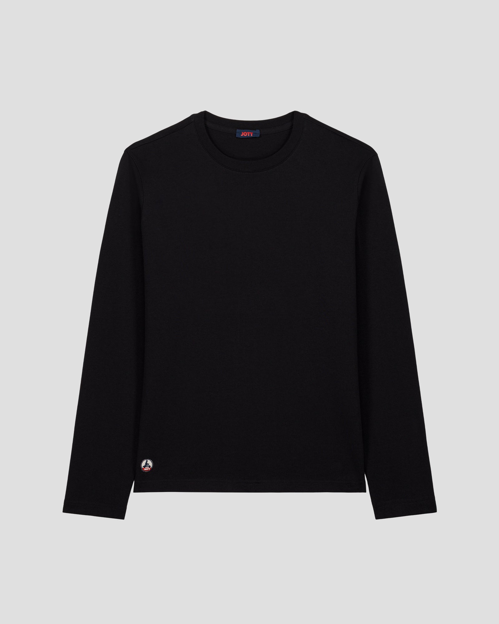 T-Shirt à col rond Noir Emilio