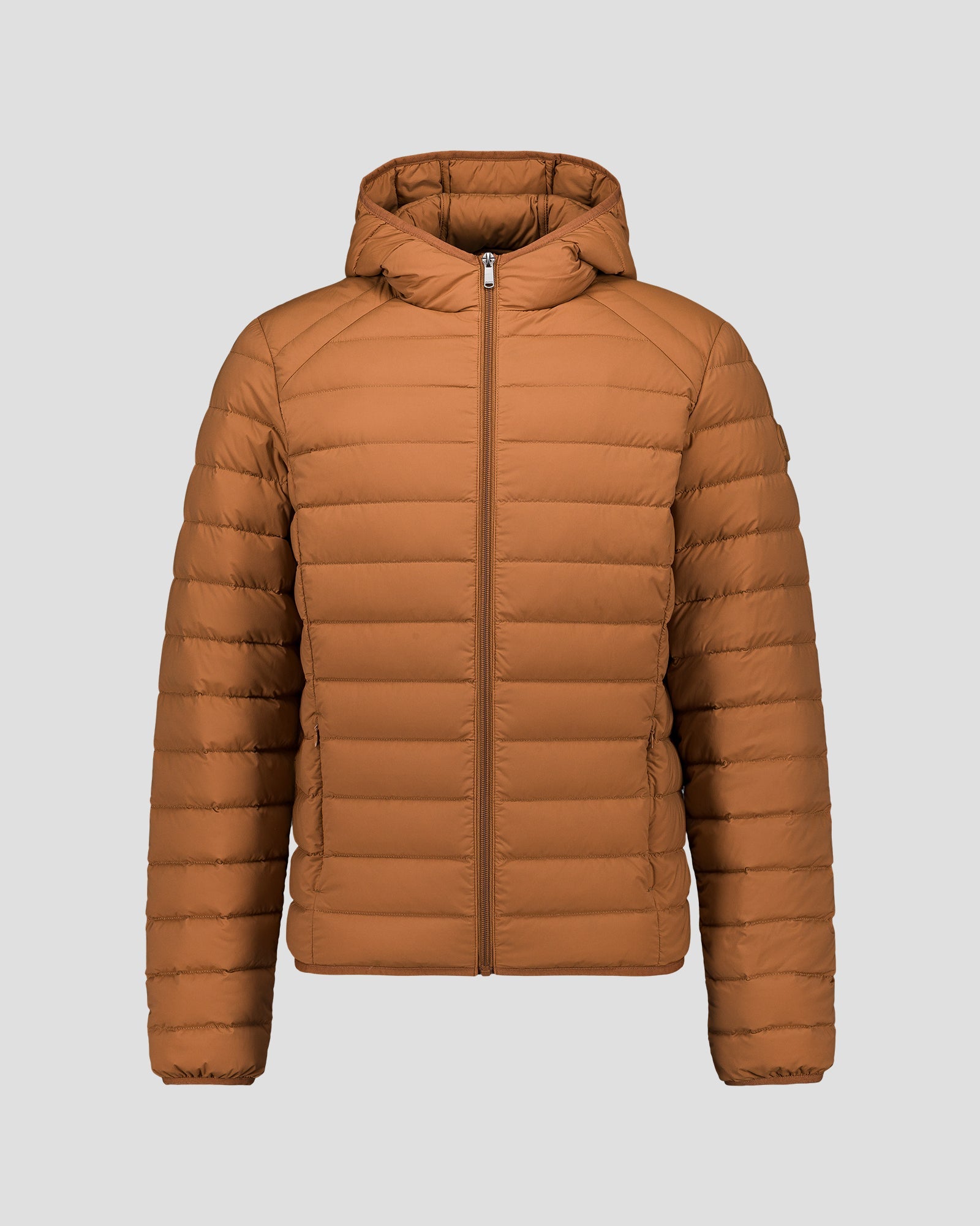 Doudoune légère stretch à capuche Sucre roux Frantz