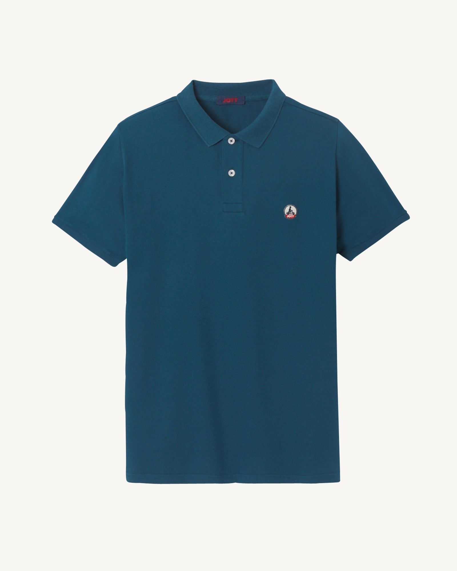 Polo en coton biologique Bleu métal Marbella