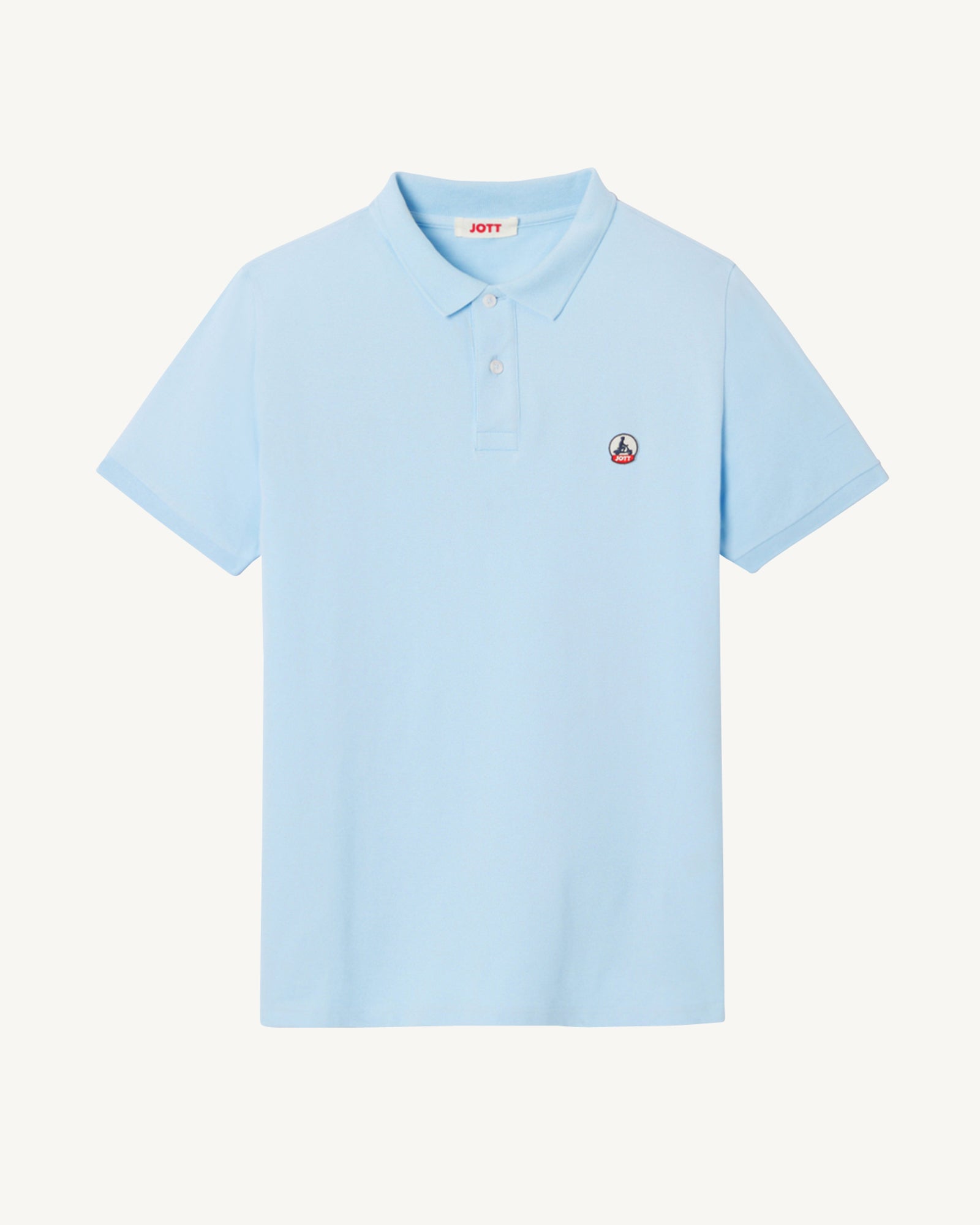 Polo en coton biologique Bleu céleste Marbella