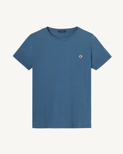 T-shirt homme en coton biologique Bleu jeans Pietro