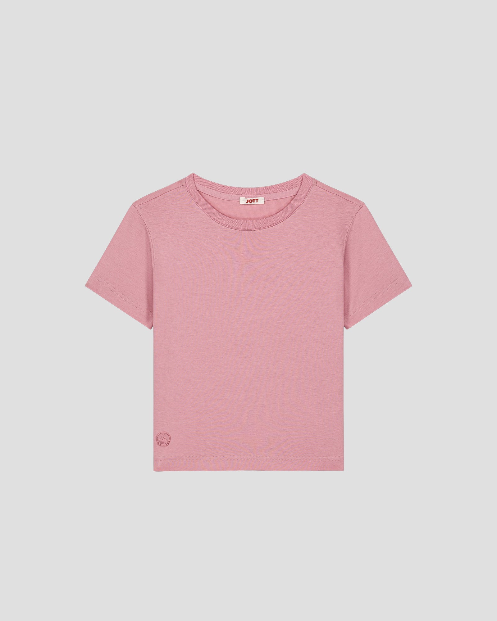 T-shirt enfant à col rond Rose antique Pio