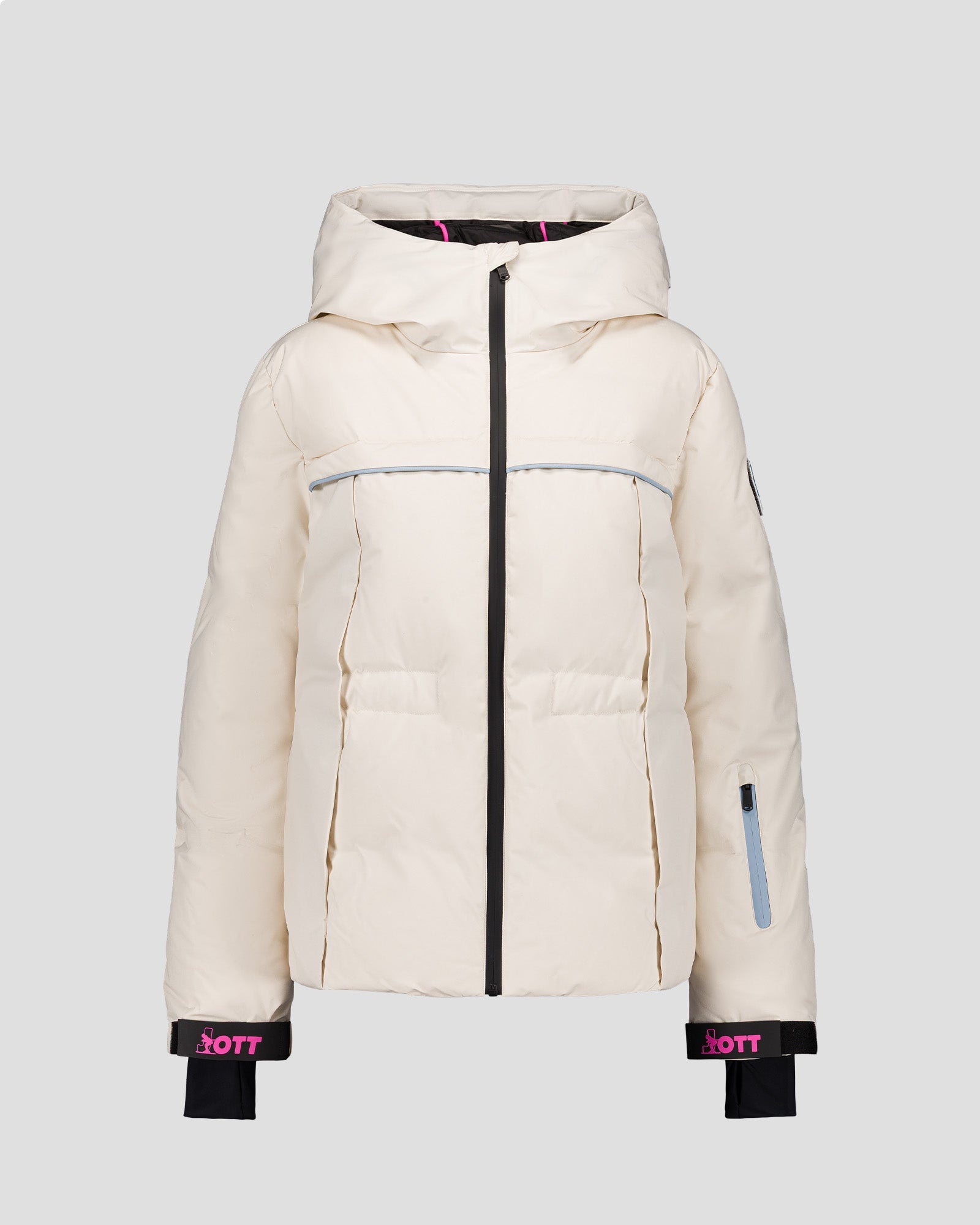 Veste de ski Grand froid Naturel Soldanelle