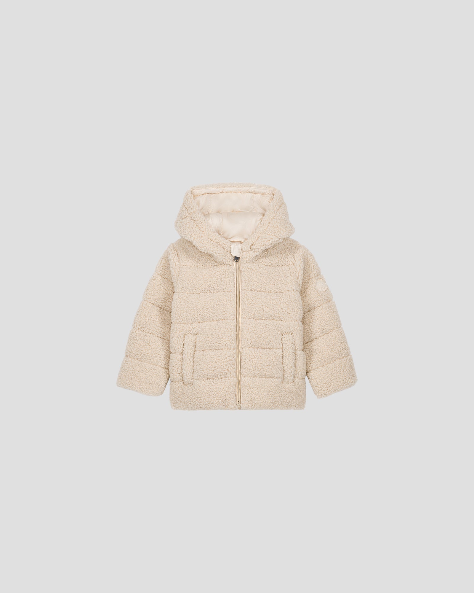 Veste bébé sherpa Naturel Titou