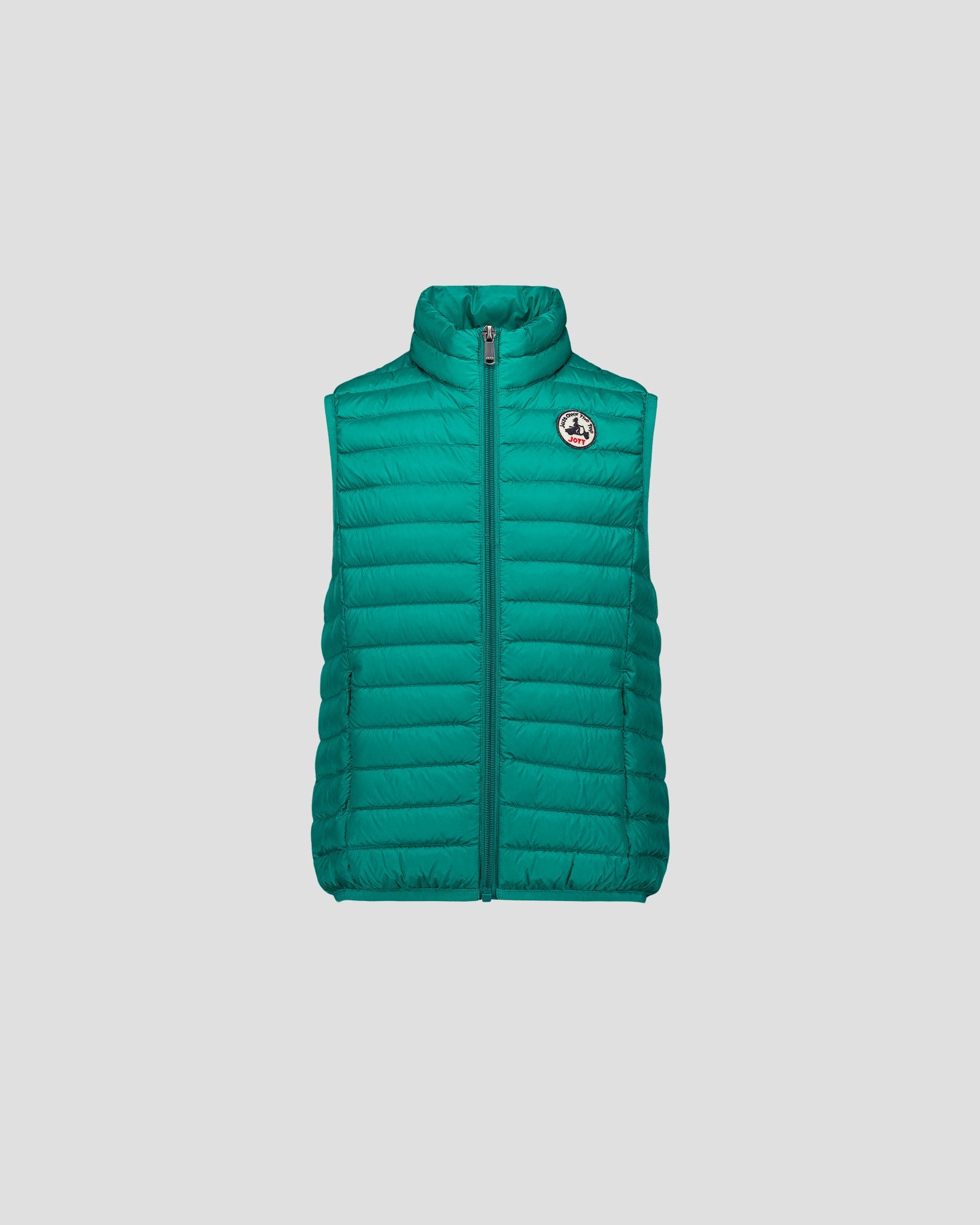 Doudoune sans manches enfant Vert persan Zoe