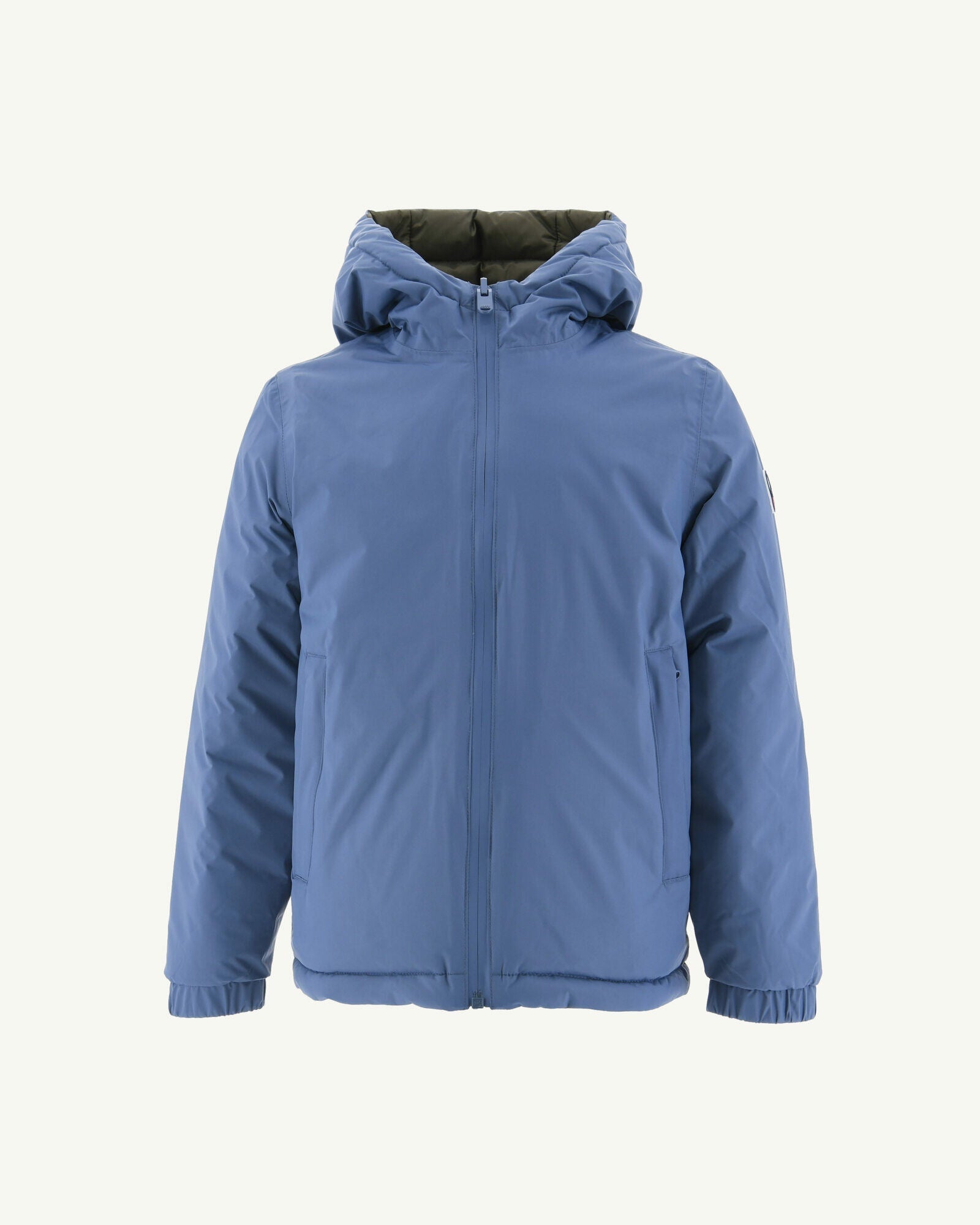 Doudoune réversible Bleu jeans/Army enfant Zurich