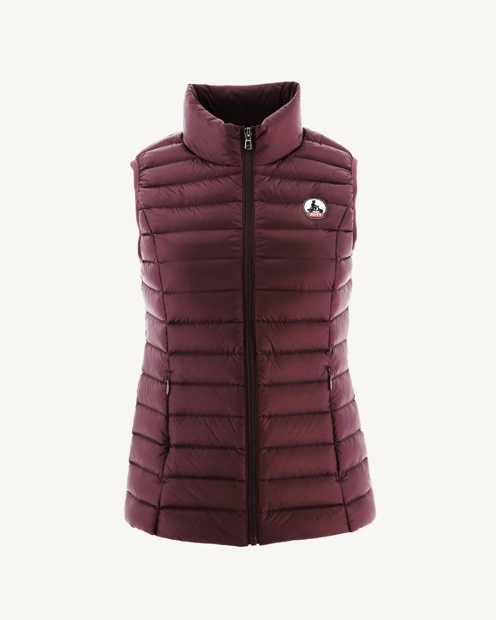 Doudoune légère sans manches Aubergine Seda