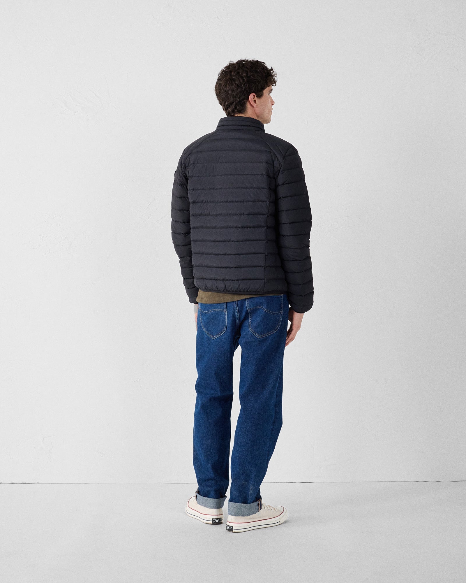 Doudoune légère stretch Noir Aragon