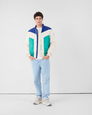 Veste esprit puffer Cobalt/vert persan Joan