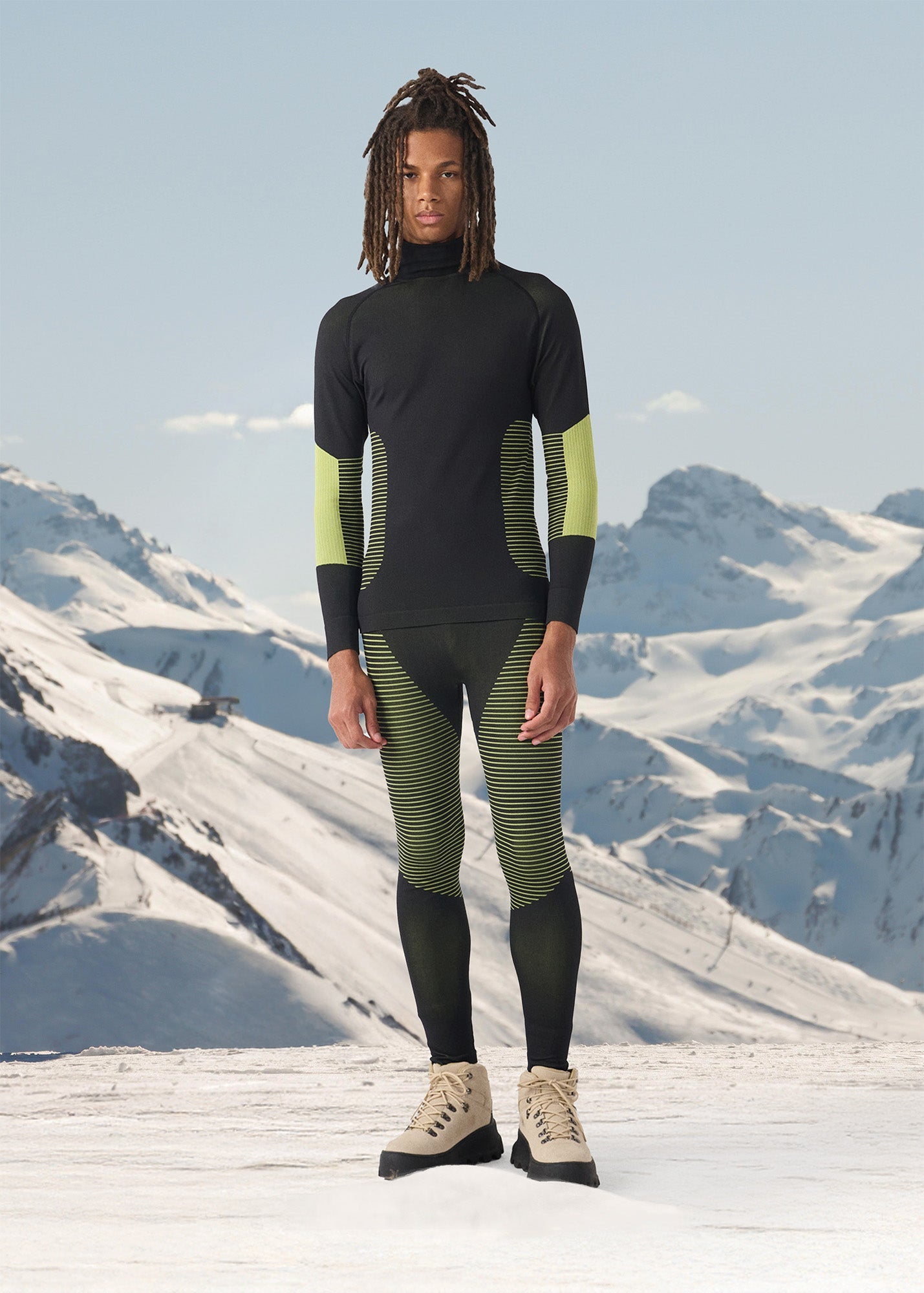 Sous-pull thermique Noir Draye