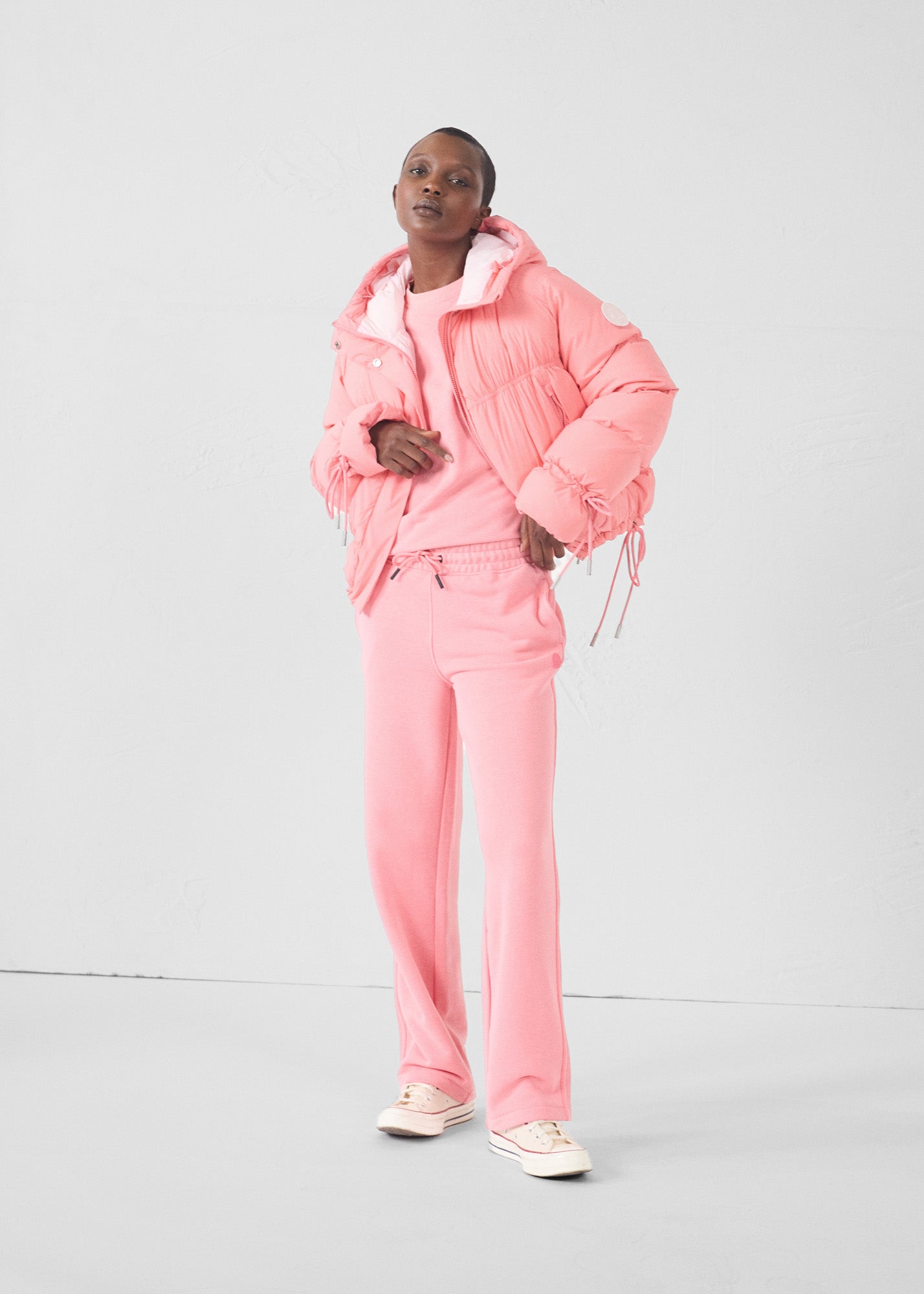 Doudoune Grand Froid esprit puffer Vibrant pink Nami