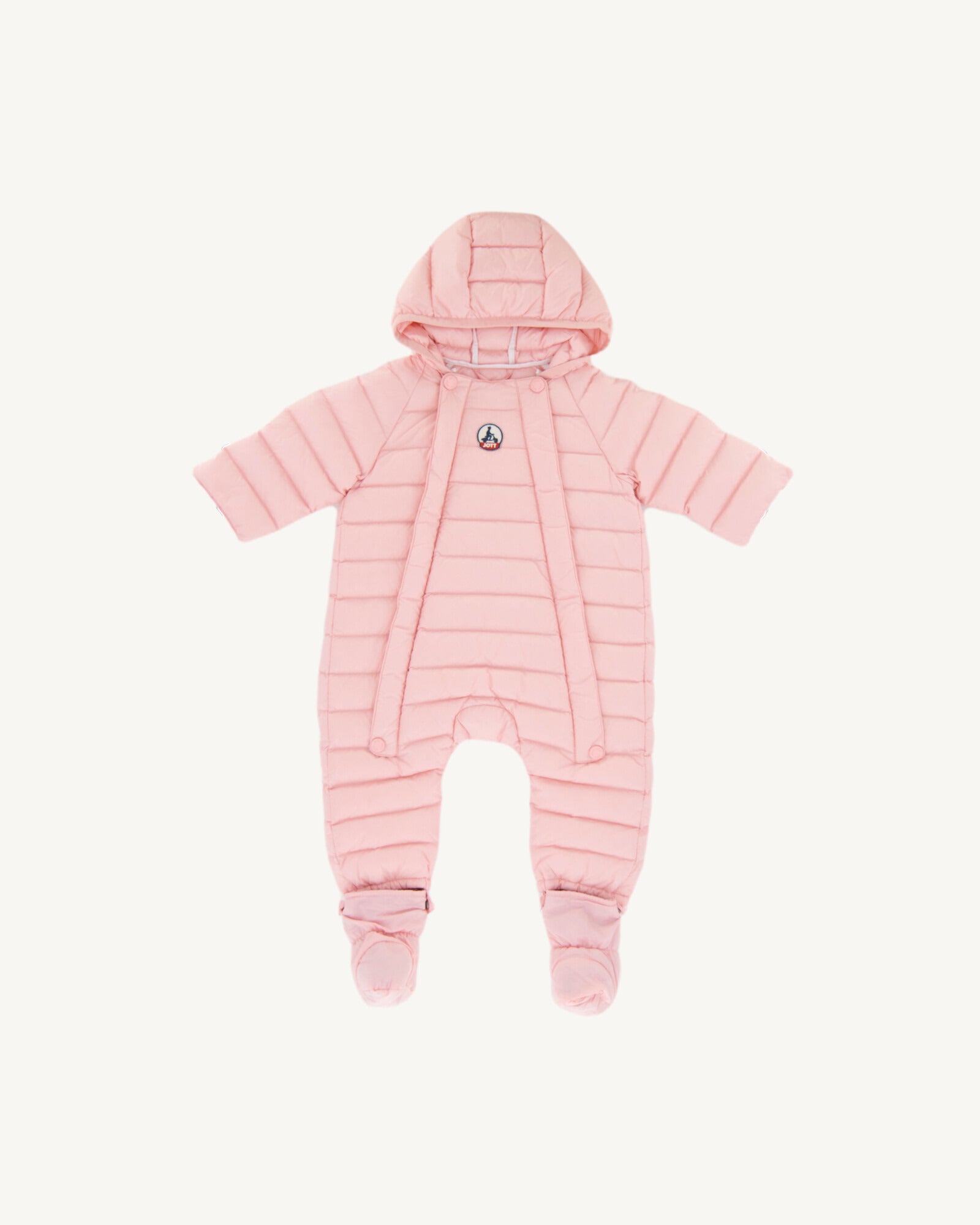 Grenouillère bébé Rose pêche Grenouille