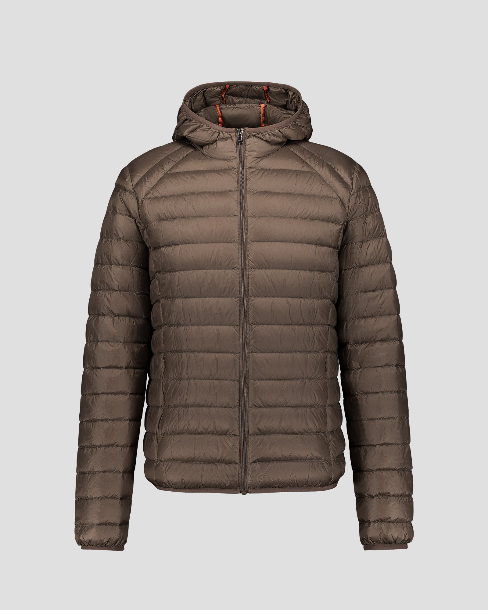 Doudoune légère à capuche Taupe Nico