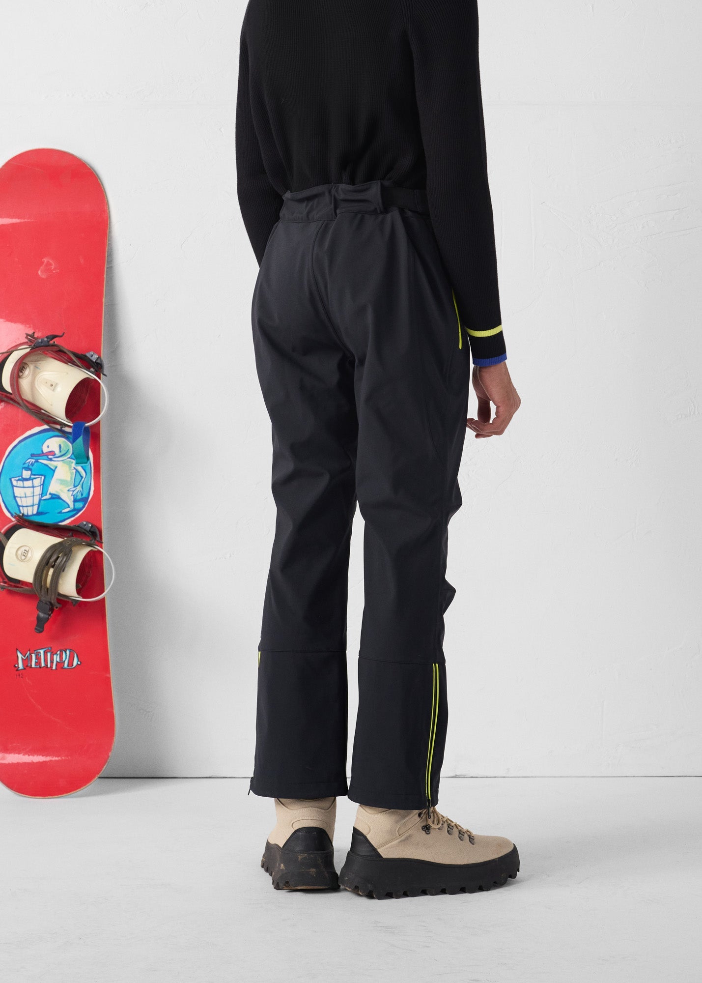 Pantalon ski Imperméable Grand froid Noir Cairn