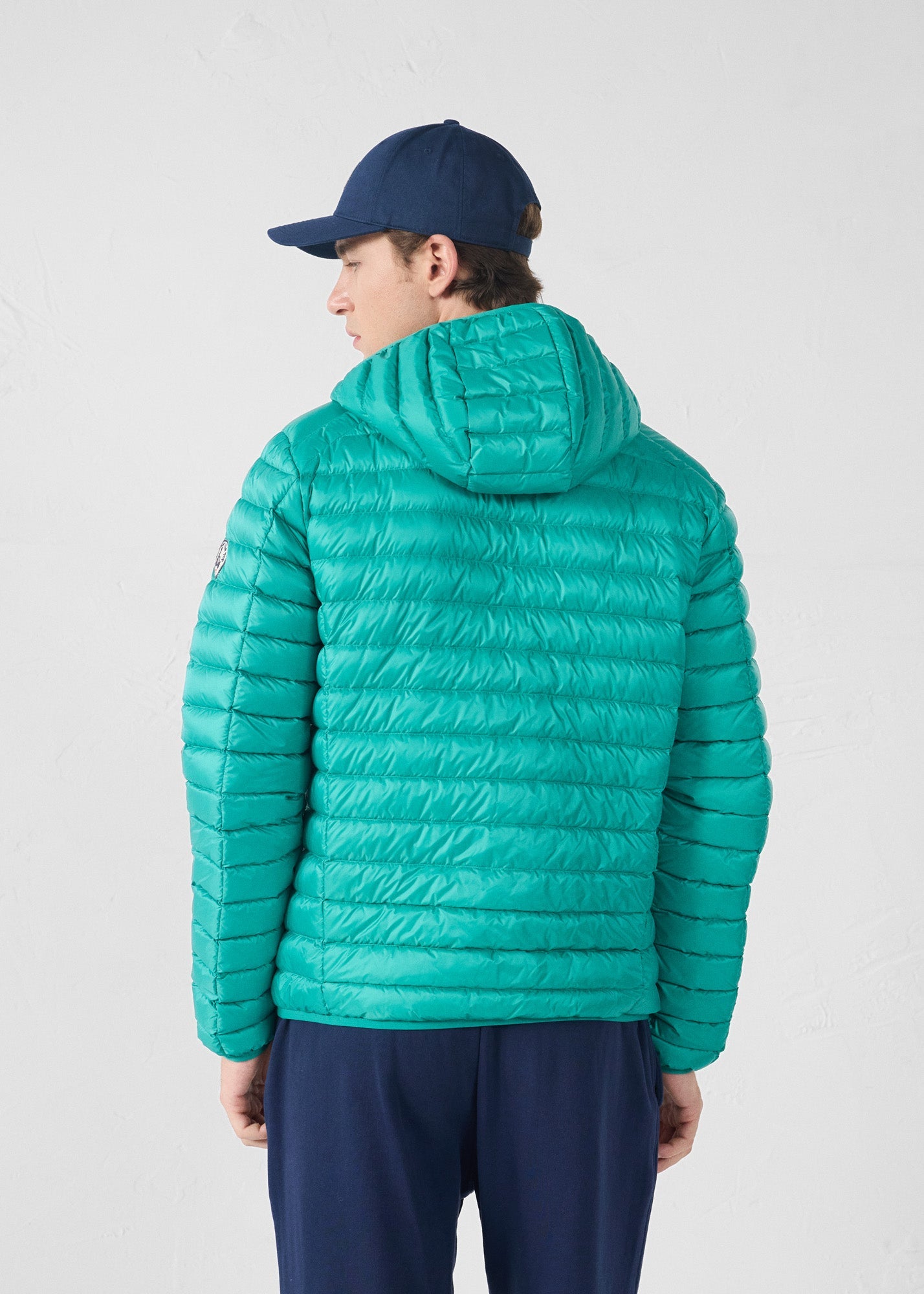 Doudoune légère à capuche Vert persan Nico
