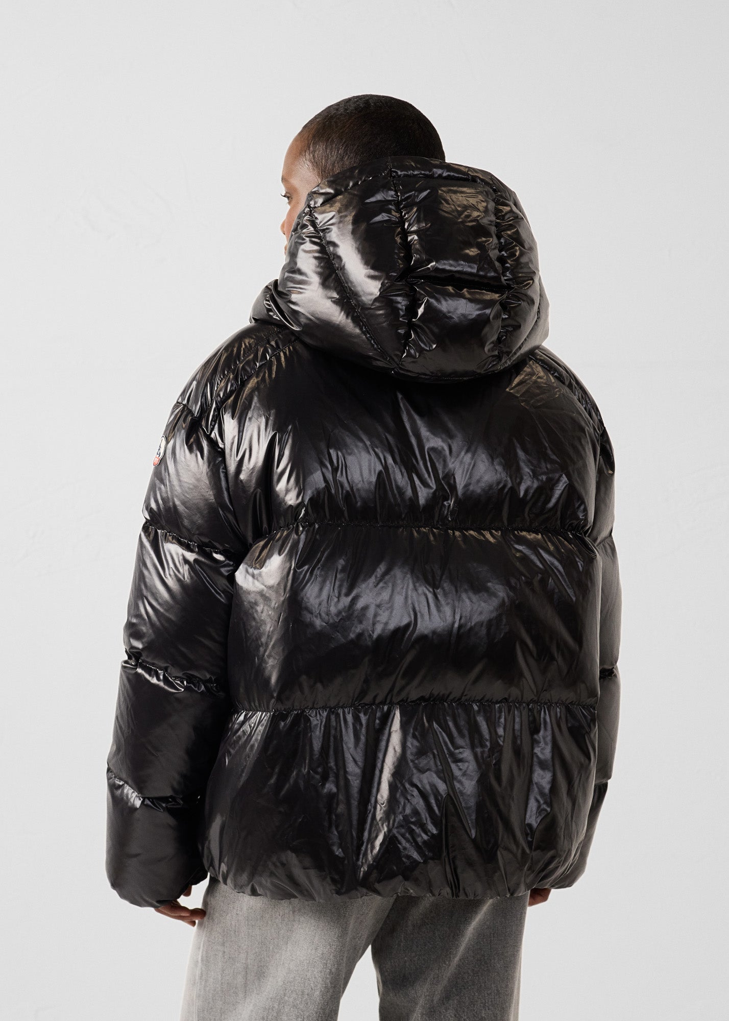 Doudoune Grand Froid puffer Noir Quinn shiny