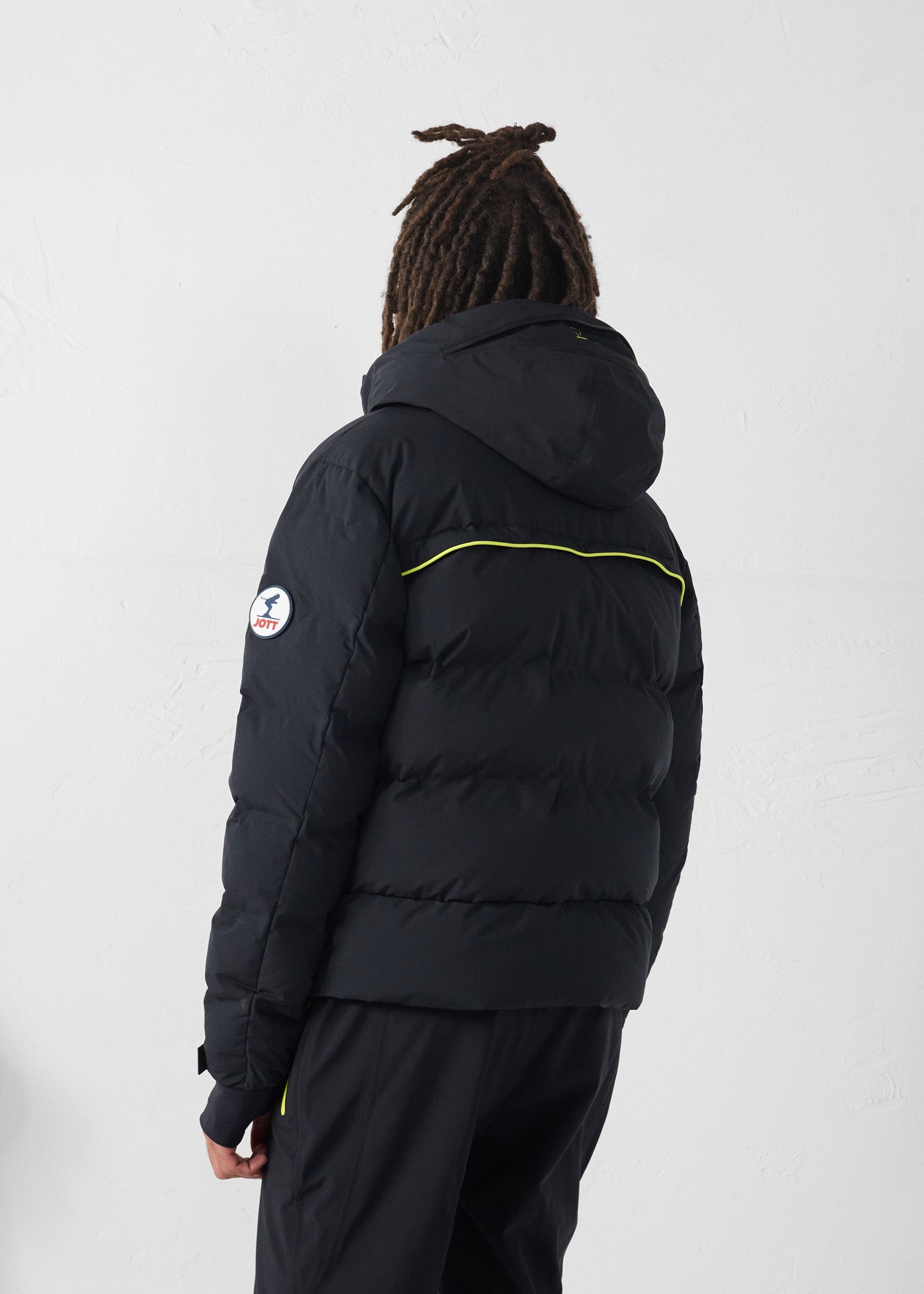 Veste de ski Grand froid Noir Sereis