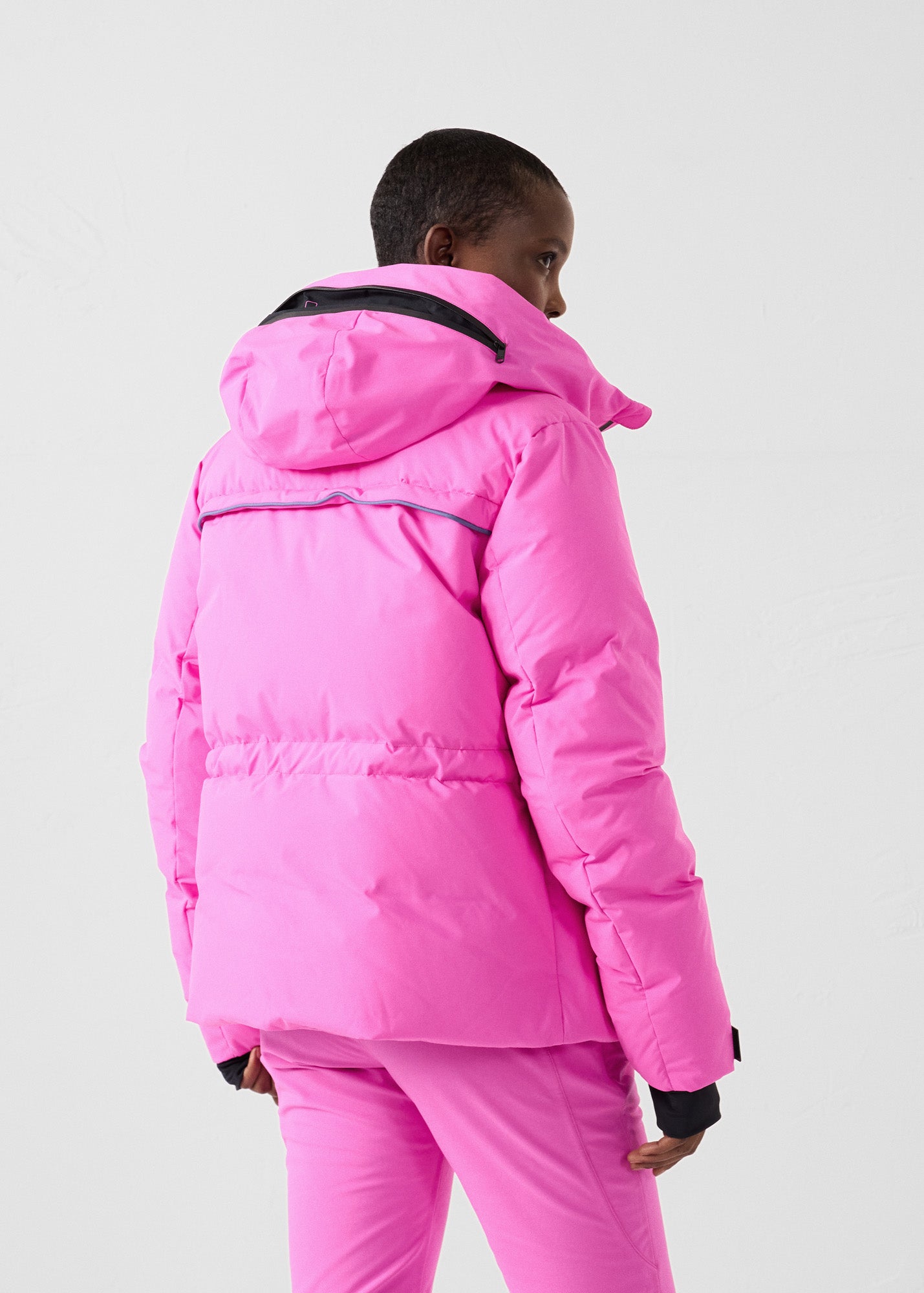 Veste de ski Grand froid Rose électrique Soldanelle