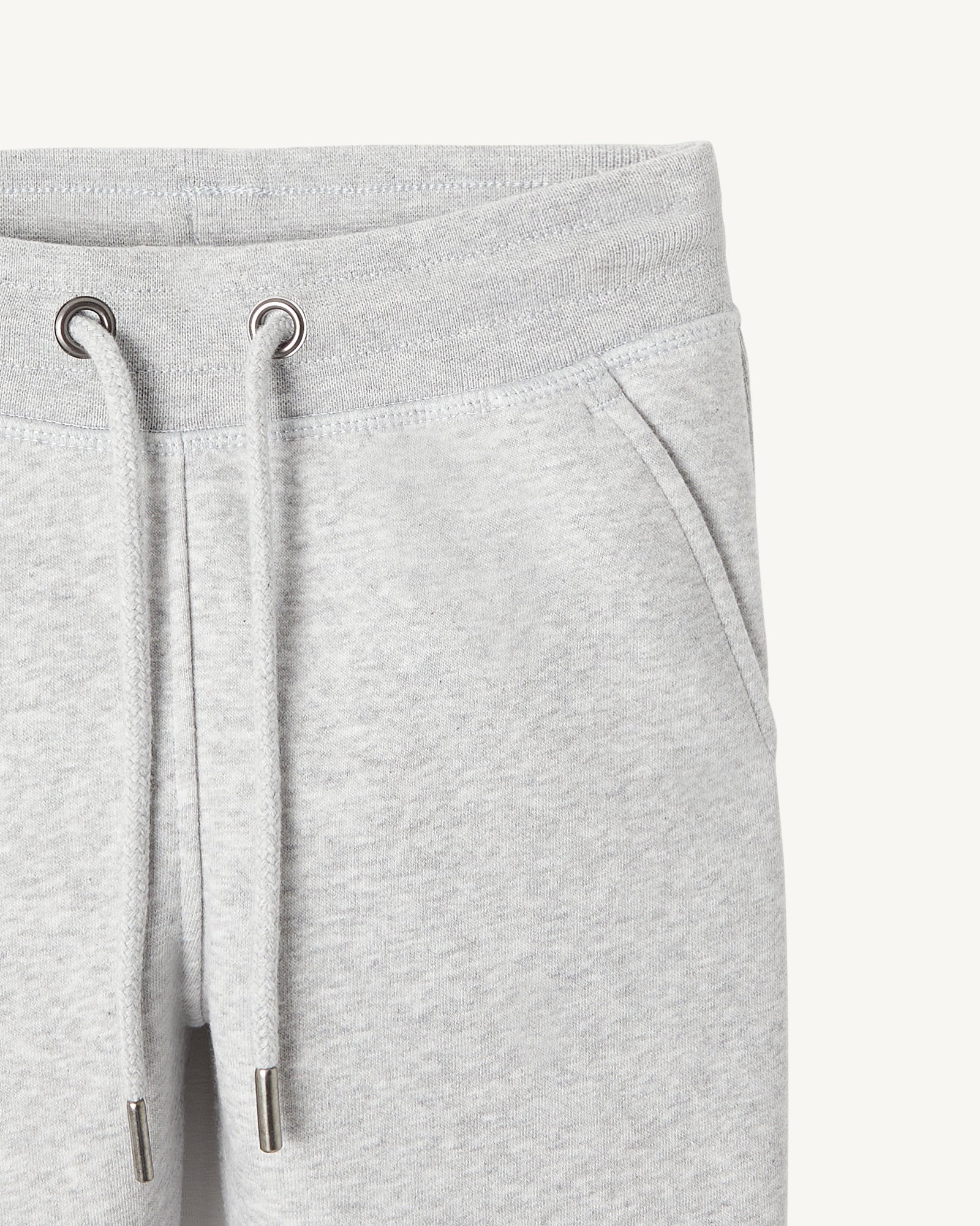 Jogging enfant en coton biologique Gris chiné Arica