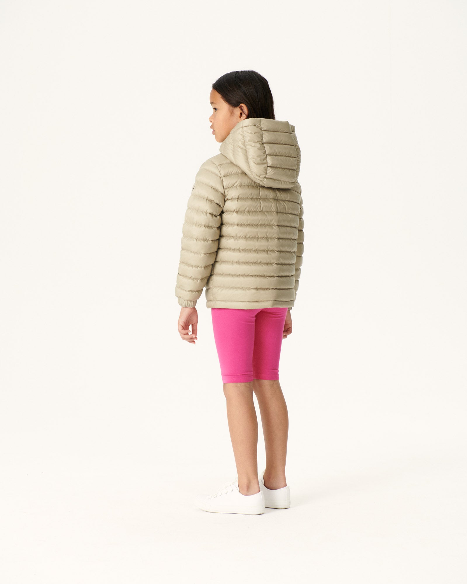 Doudoune réversible Rose clair/Beige enfant Zurich