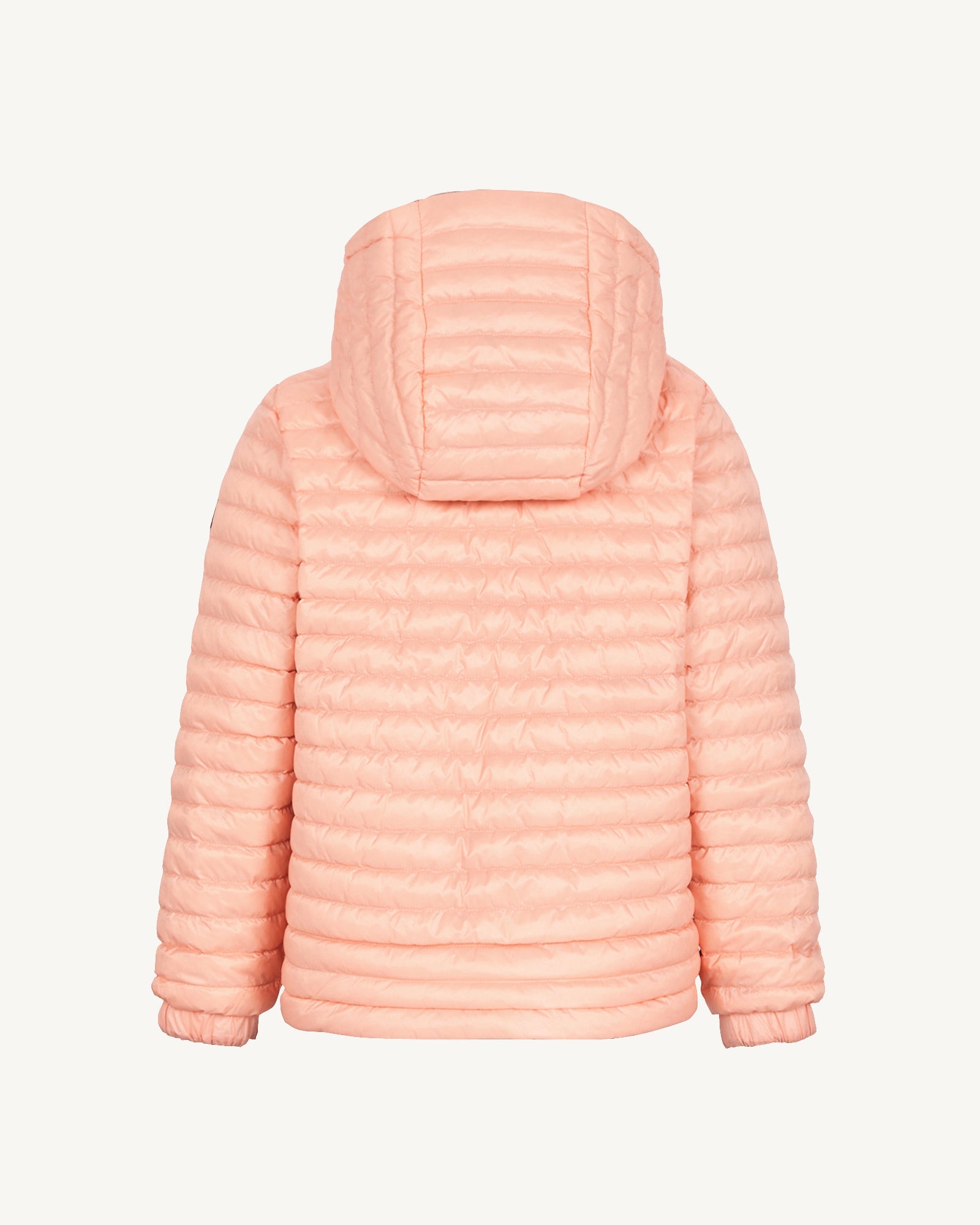 Doudoune enfant réversible à capuche Ultralight Army/Rose poudre Kyoto 2.0