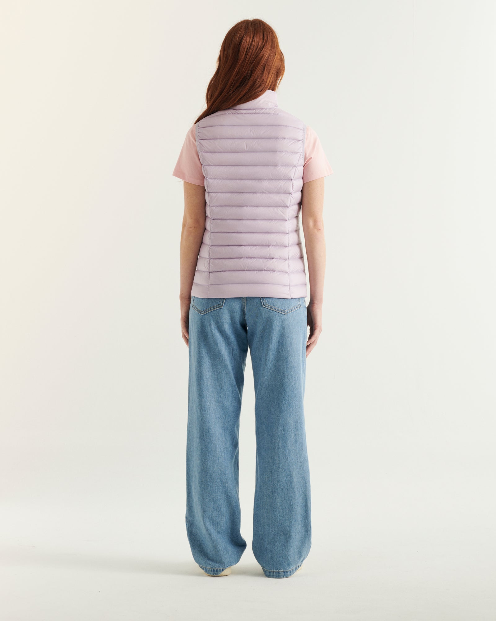 Doudoune légère sans manches Mauve pâle Seda