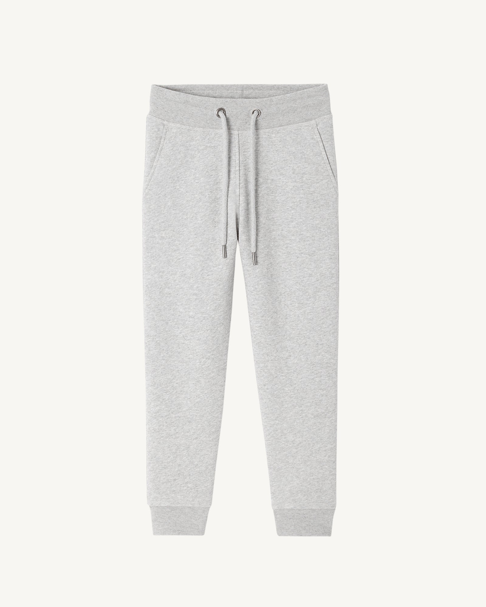 Jogging enfant en coton biologique Gris chiné Arica