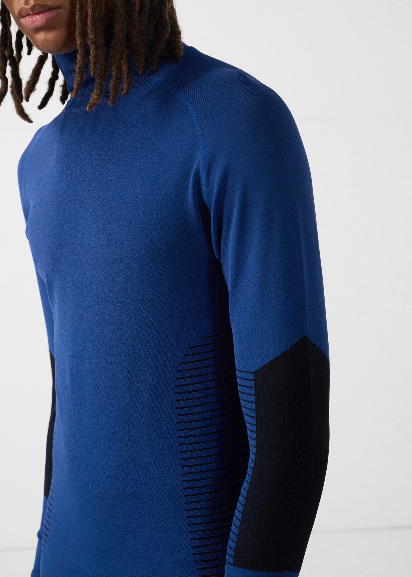 Sous-pull thermique Bleu cobalt Draye